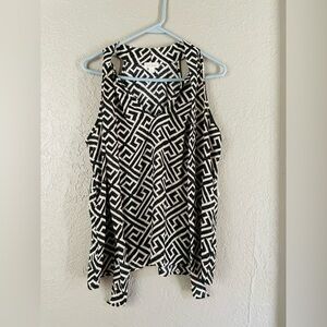 Women’s Decree Sleeveless Blouse Top Size L